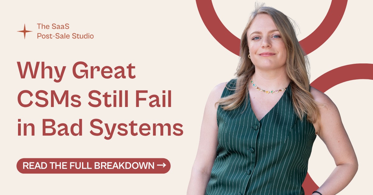 Cover image for Why Great CSMs Still Fail in Bad Systems, featuring Christine Borkowski